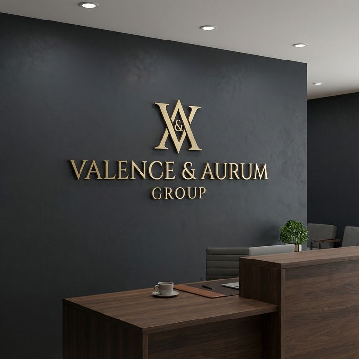 Logo mica chữ nổi cho văn phòng