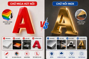 Mica hút nổi hay inox